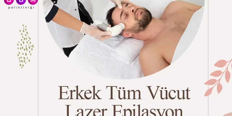 Erkek Tüm Vücut Lazer Epilasyon