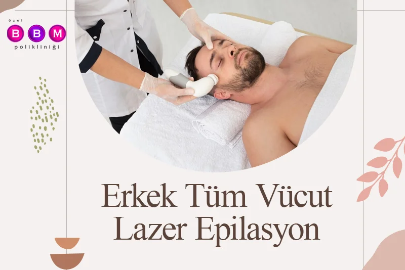 Erkek Tüm Vücut Lazer Epilasyon